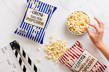 Cinema Inspired Popcorn