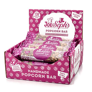 Chocolate & Almond Popcorn Bar - Case of 12