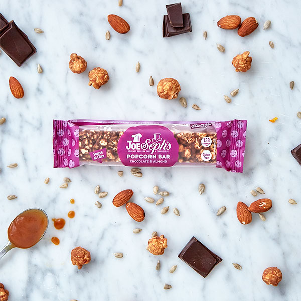 Chocolate & Almond Popcorn Bar - Case of 12