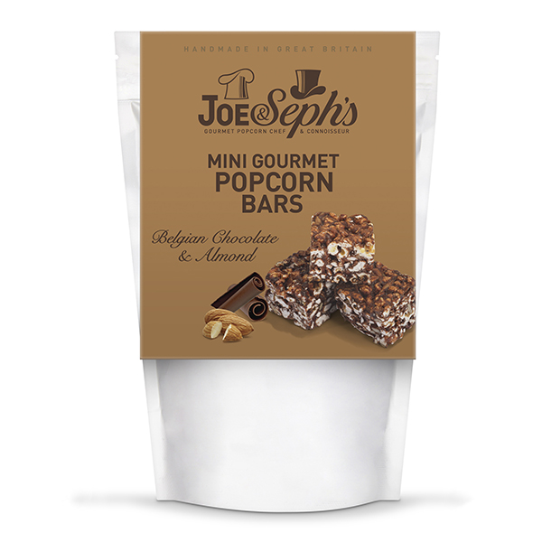 Belgian Chocolate & Almond Mini Popcorn Bars