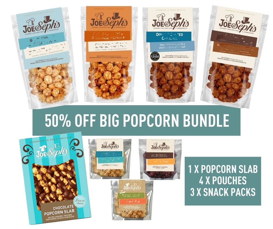 50% OFF BIG POPCORN BUNDLE