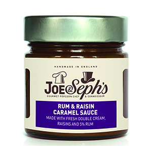 Rum & Raisin Caramel Sauce