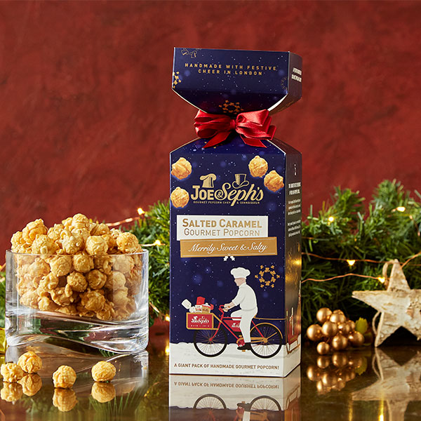 Salted Caramel Popcorn Festive Cracker Gift Box