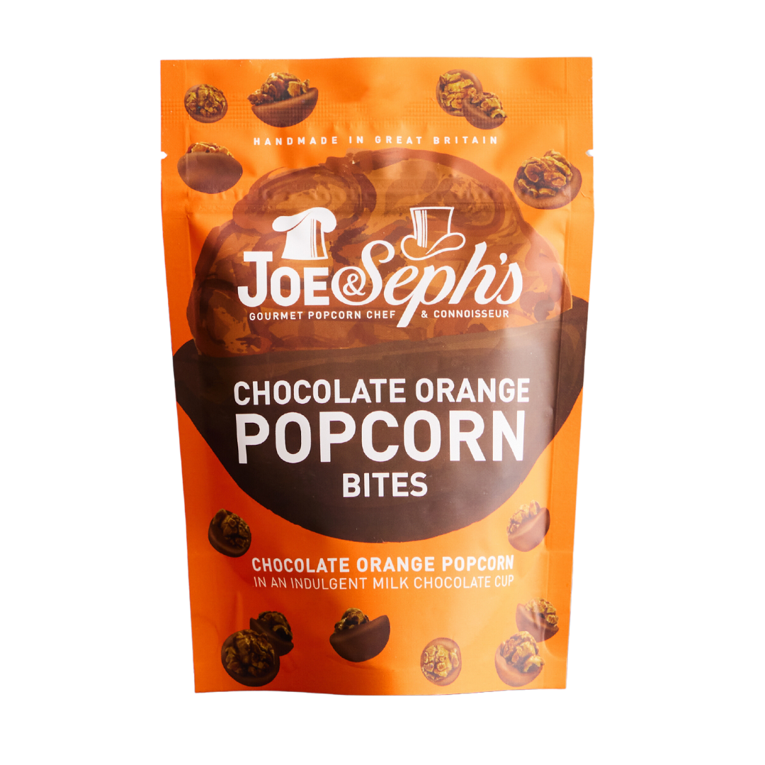 Chocolate Orange Popcorn Bites