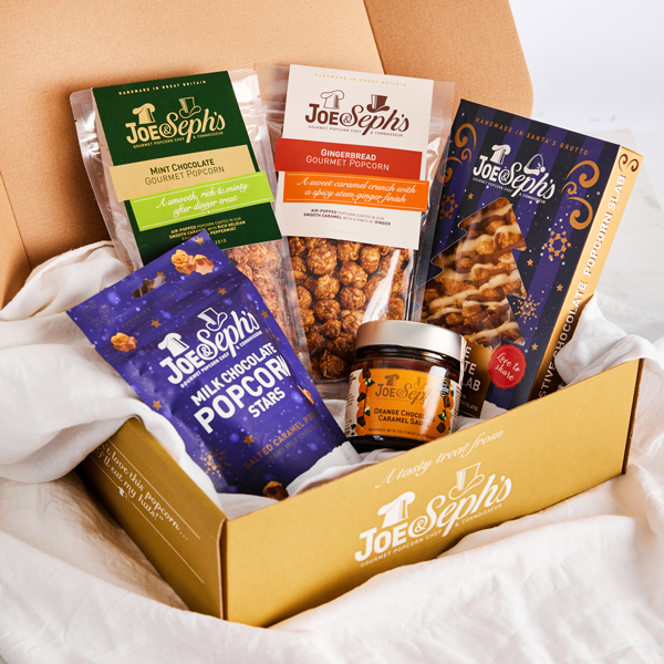 Festive Popcorn Gift Box