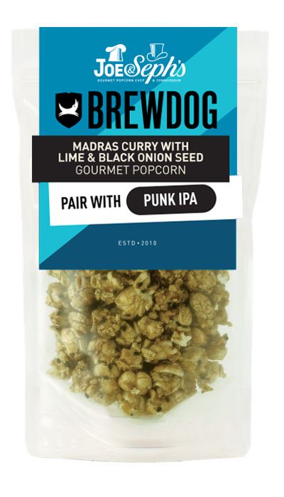 BrewDog Madras Curry with Black Onion Seed & Lime Gourmet Popcorn