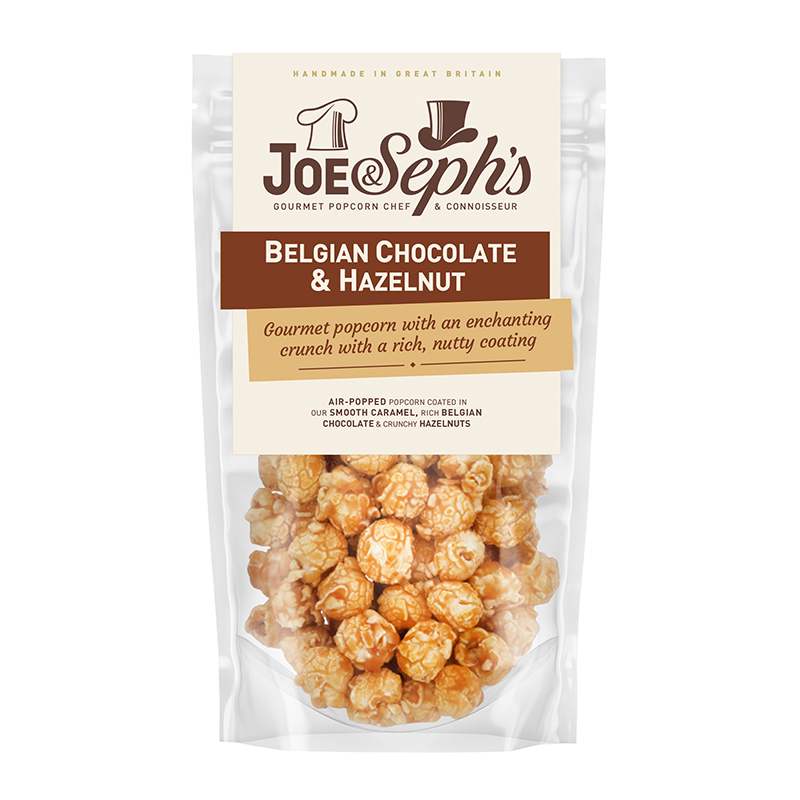 Belgian Chocolate & Hazelnut Gourmet Popcorn