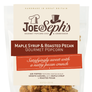 Maple Syrup & Roasted Pecan Popcorn