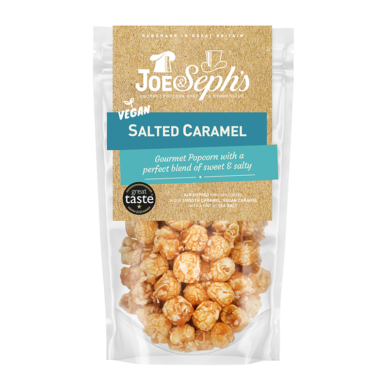 Vegan Salted Caramel Popcorn Gourmet Popcorn